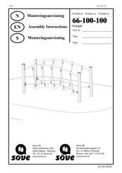 Sove 66-100-100 Assembly Instructions Manual