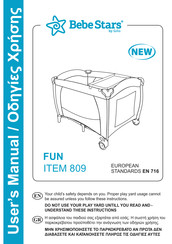 Gilis Bebe Stars FUN 809 User Manual