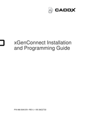 CADDX xGenConnect Installation And Programming Manual