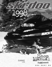 Ski-Doo Summit x 670 1998 Shop Manual