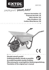 EXTOL PREMIUM 8891590 Translation Of The Original User Manual