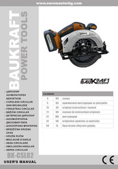 Baukraft POWER TOOLS BK-CSL02 User Manual