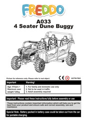 FREDDO A033 Manual