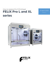 Felix Storch Pro XL Series Service Manual