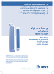 BWT AQA total Installation And Operating Instructions Manual