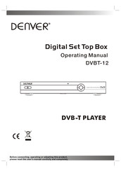 Denver DVBT-12 Operating Manual