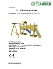 PETER-HOLMBERG XL LEGETARN MED LEG Manual