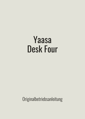 Yaasa Desk Four Operating Instructions Manual