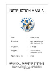 BRUNVOLL THRUSTERS FU-63-LTC-1550 Instruction Manual