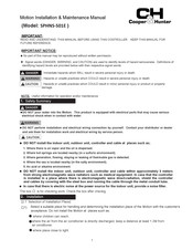 Cooper & Hunter SPHNS-S01E Installation & Maintenance Manual