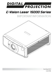 E-Vision Laser 15000 WU - Digital Projection