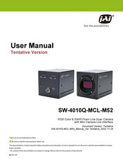 JAI SW-4010Q-MCL-M52 User Manual