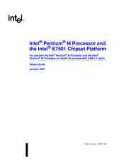 Intel Pentium M Processor Design Manual