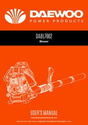 Daewoo DABL7662 User Manual