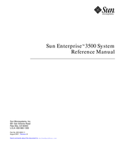 Sun Microsystems Enterprise 3500 System Reference Manual