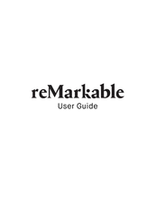 reMarkable RM110 User Manual