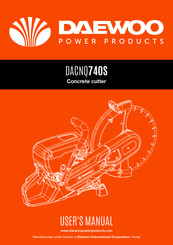 Daewoo DACNQ740S User Manual