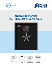 Ozone Fort Safe AB Digi-66 Black Operating Manual