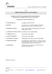 Evektor SportStar RTC Maintenance Manual