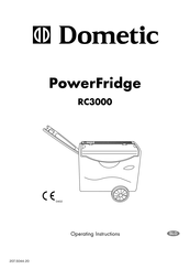 Dometic PowerFridge RC3000 Operating Instructions Manual