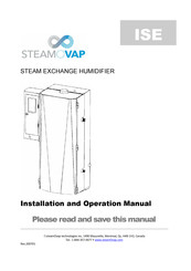 SteamOvap ISE200 Installation And Operation Manual