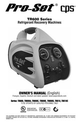 CPS Pro-Set TR610C Owner's Manual