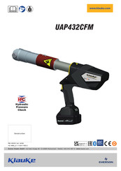 Klauke UAP432CFM Manual