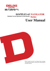 Delixi NAVIGATOR Series User Manual