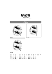 Grohe Atrio 19144 Installation Manual