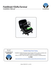 Clearfield FieldShield YOURx-Terminal Installation Manual