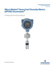Emerson MICRO MOTION HFVM-B Configuration And Use Manual