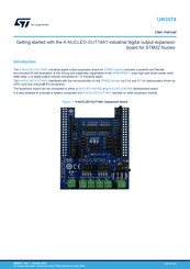 ST X-NUCLEO-OUT19A1 User Manual