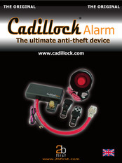 2bfirst Cadillock Alarm Installation And Operating Instructions Manual