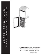 Polaris AutoClearPLUS Installation And Maintenance Manual