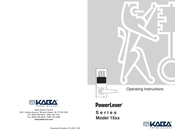 Kaba PowerLever 15 Series Operating Instructions Manual