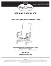 Royal garden FCS70438RSTRGDS Use And Care Manual