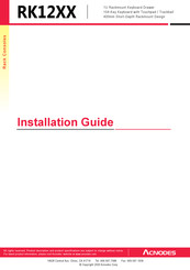 Acnodes RK12 Series Installation Manual