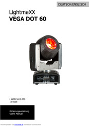 Lightmaxx VEGA DOT 60 User Manual