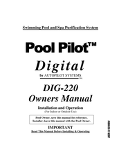 AUTOPILOT SYSTEMS Pool Pilot Digital Owner's Manual