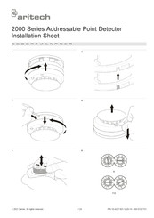 Aritech 2000 Series Installation Sheet