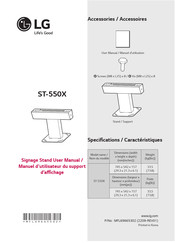 LG ST-550X User Manual