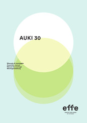 effegibi effe AUKI 30 Assembly Manual