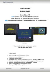 Car-Interface.com RL4-UCON10 Manual