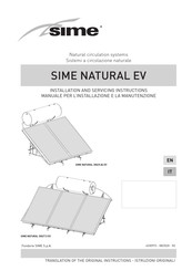 Sime 8500291 Installation And Service Instructions Manual