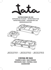 Jata JECG2702 Instructions For Use Manual