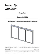 Assa Abloy Besam VersaMax ICU-TE-3FBO-8 Installation Manual