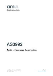AMS AS3992 Application Note
