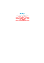 Boser HS-4655 Instruction Manual