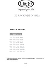 Argo AEG ECO PLUS 71PIH Service Manual