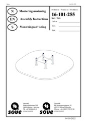 Sove 16-101-255 Assembly Instructions Manual